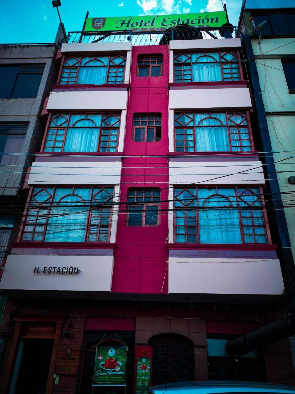 Hotel Estacion Riobamba Extérieur photo